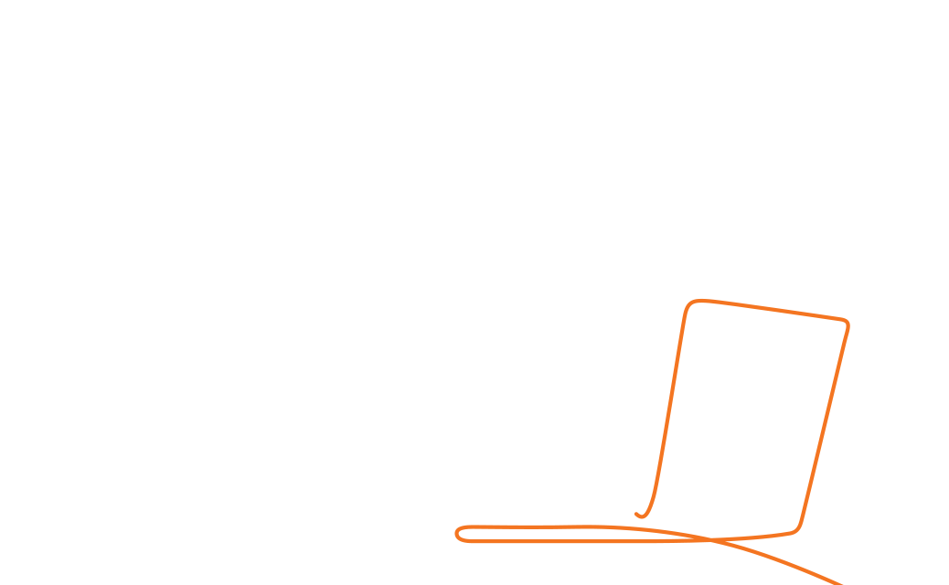 A woman holding a laptop