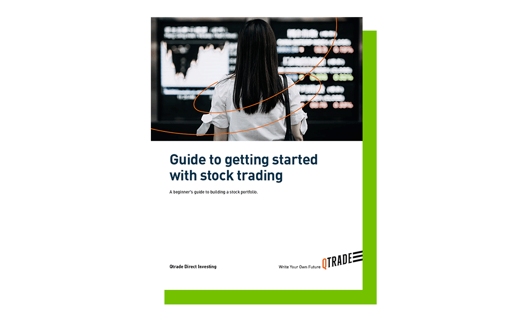 cover of the Guide to getting started with stock trading